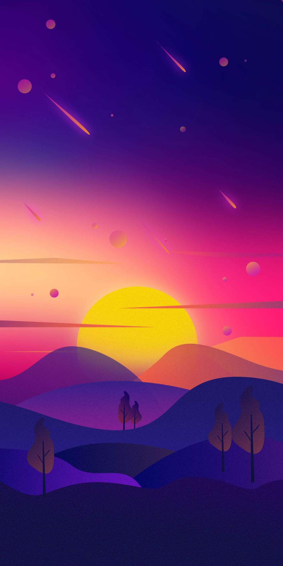 Sunset Art Wallpapers