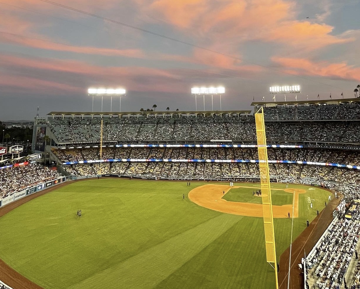 Sunset Dodger Stadium Wallpapers