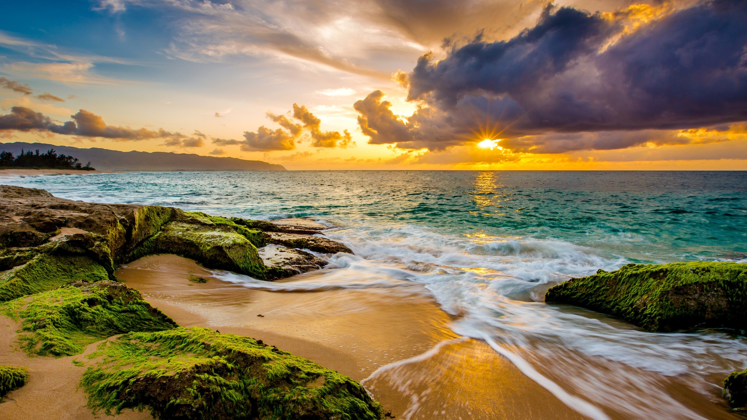 Sunset Ocean Hawaii Wallpapers