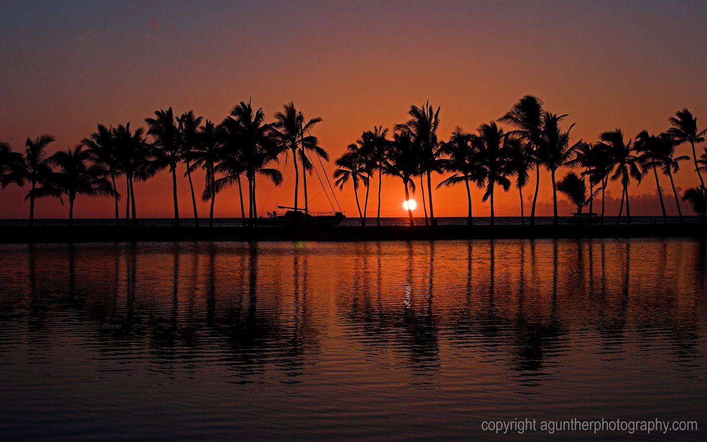 Sunset Ocean Hawaii Wallpapers