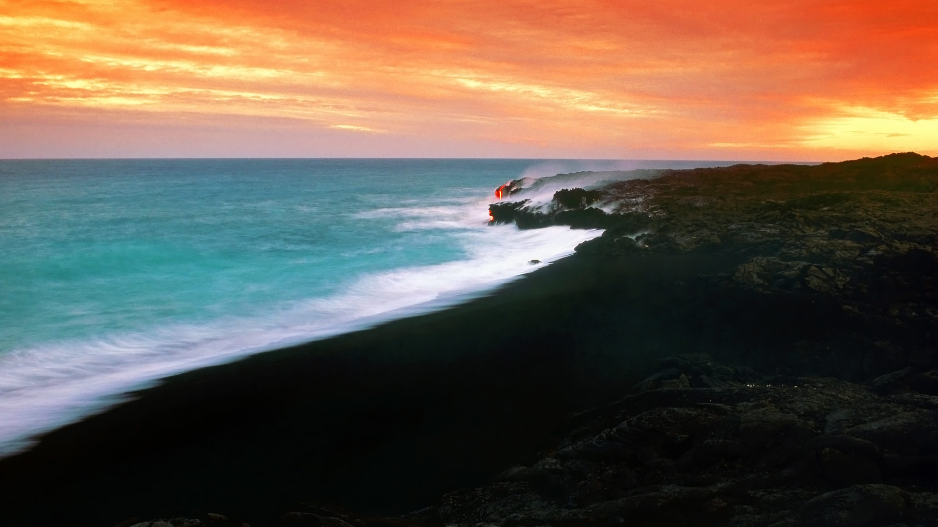 Sunset Ocean Hawaii Wallpapers