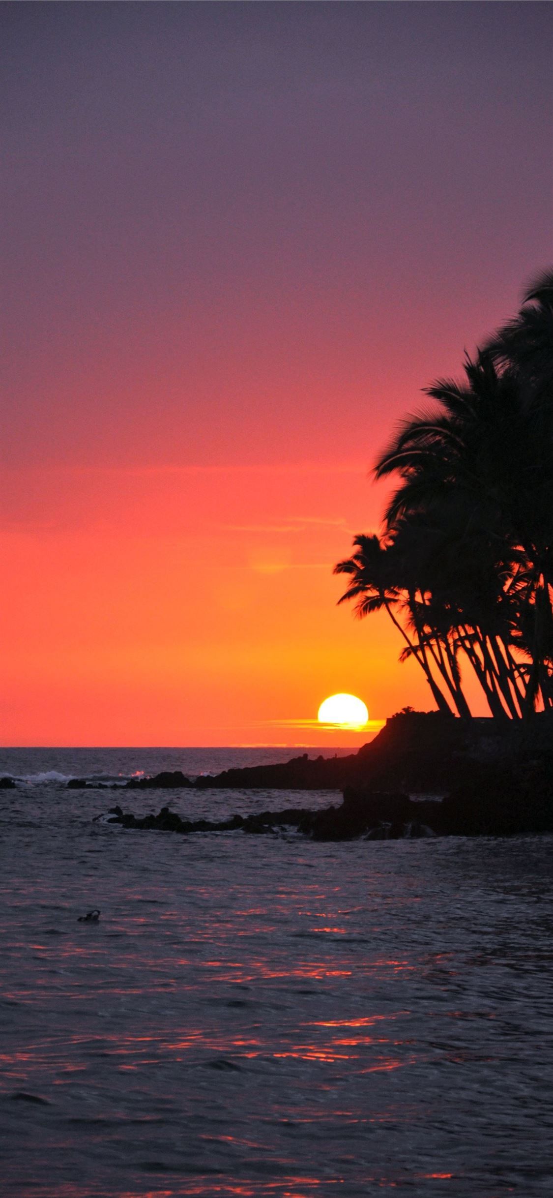 Sunset Ocean Hawaii Wallpapers