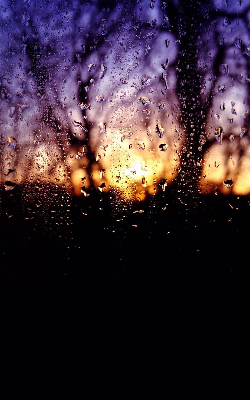 Sunset Rain Wallpapers