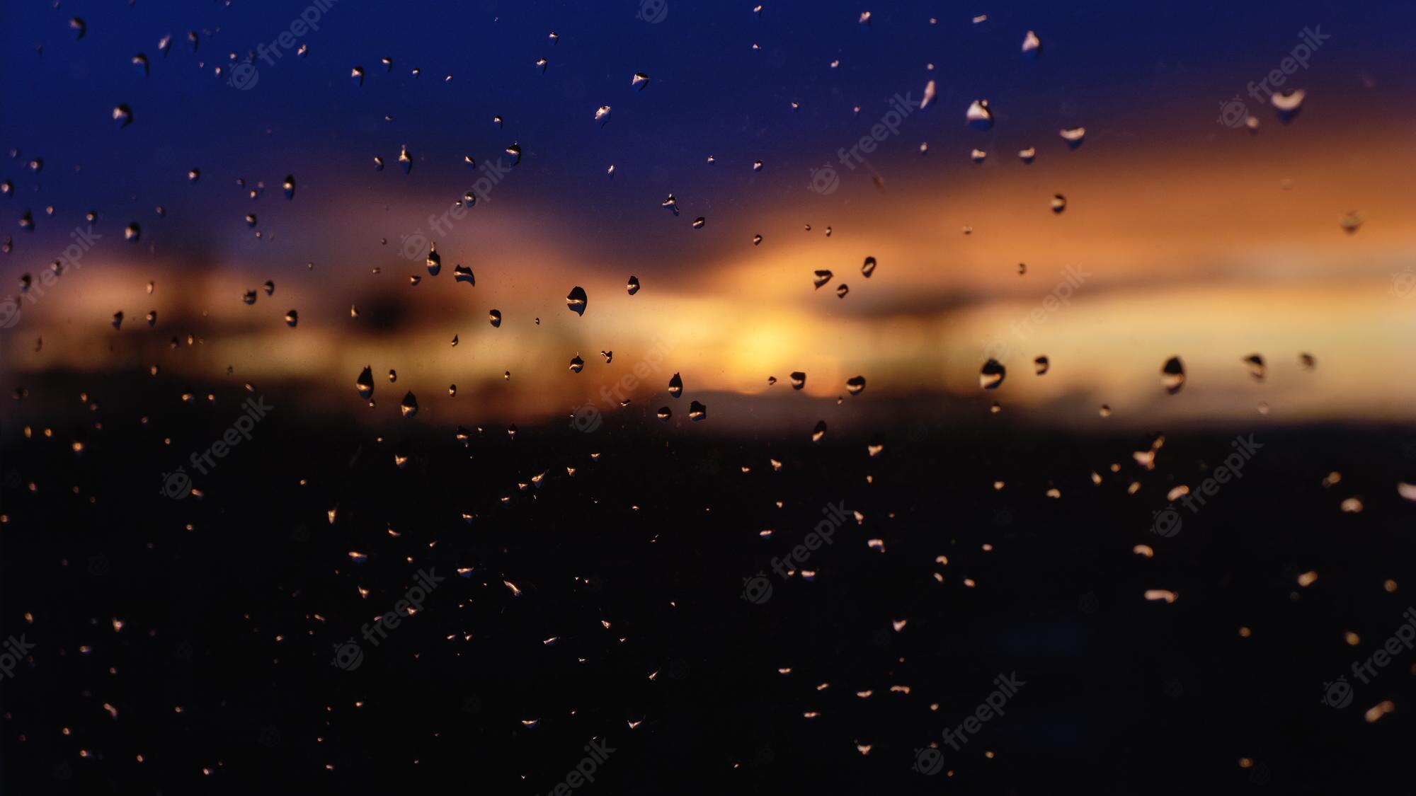 Sunset Rain Wallpapers