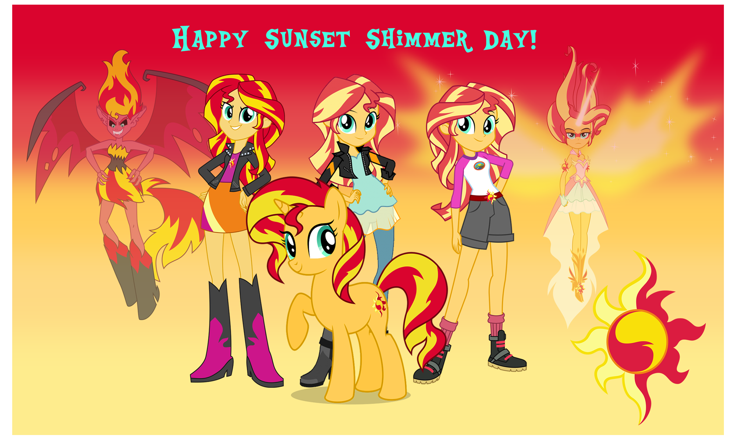 Sunset Shimmer Wallpapers