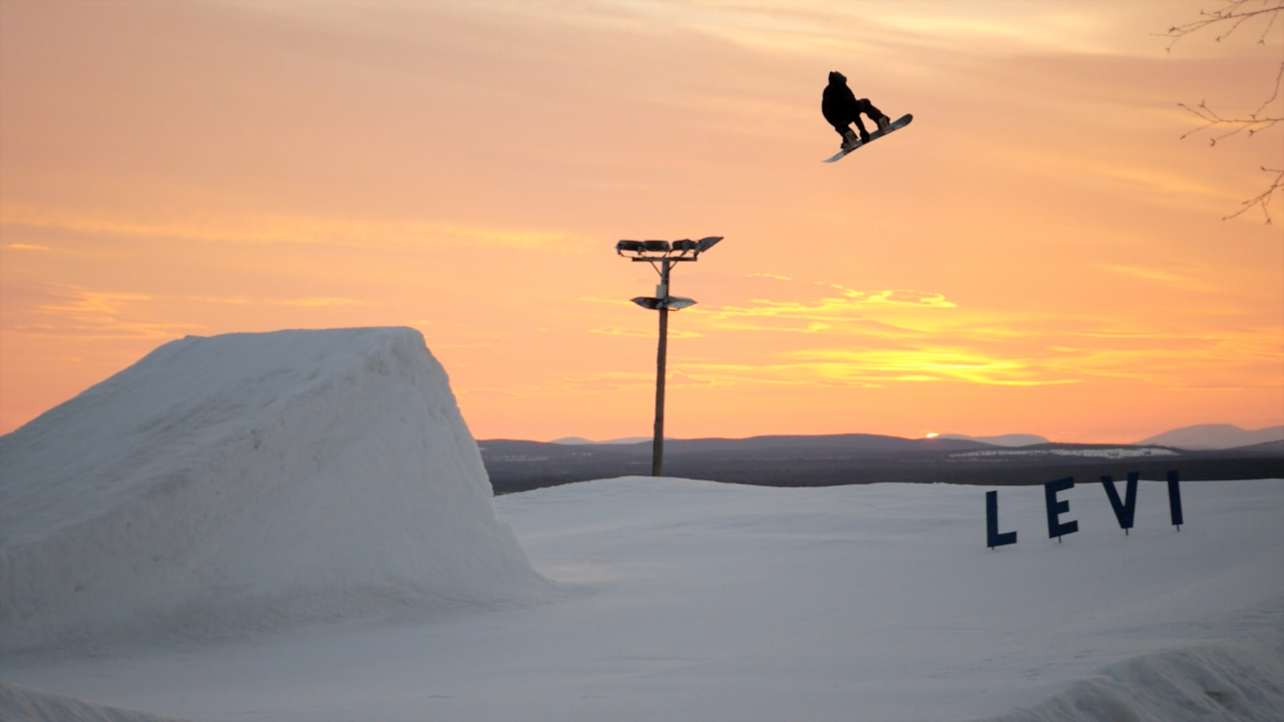 Sunset Snowboarding Wallpapers