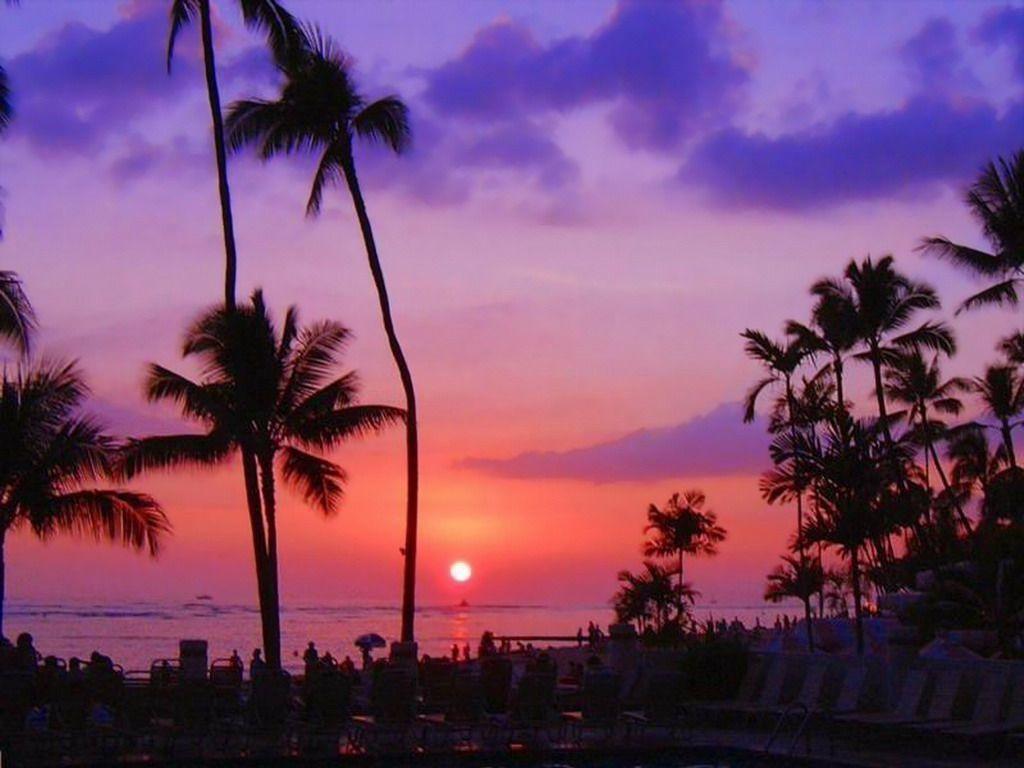 Sunset Hawaii Wallpapers