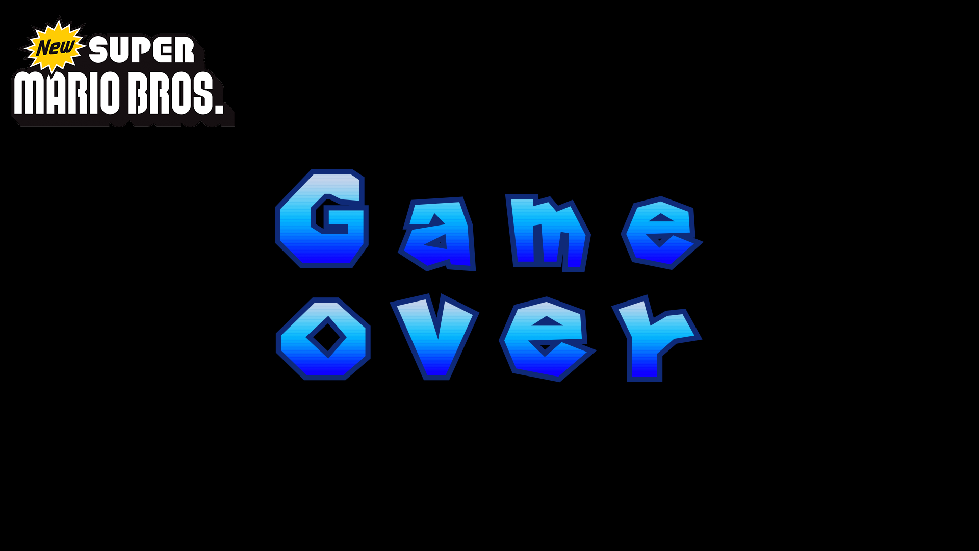 Super Mario Game Over Wallpapers