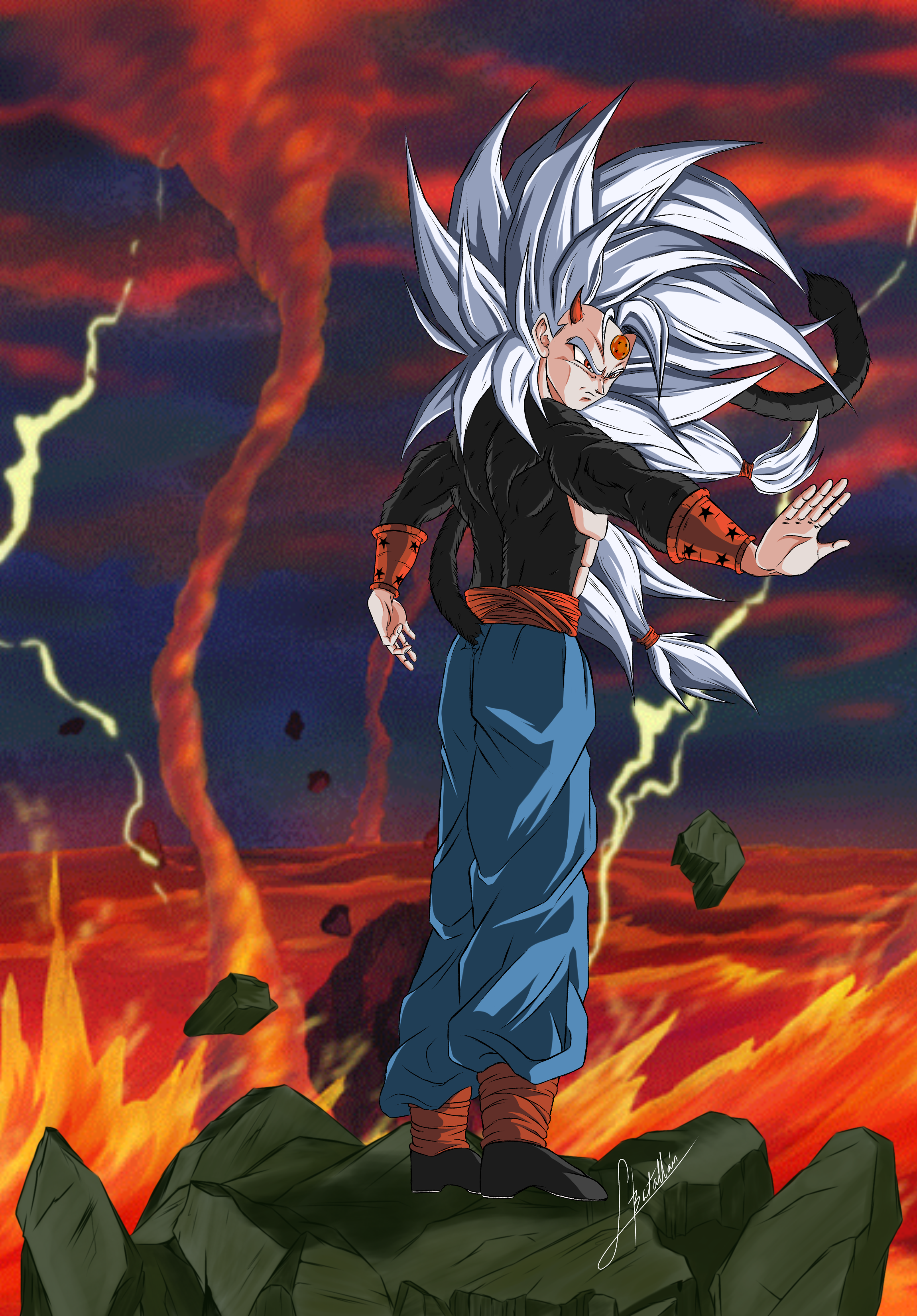 Super Sayan 6 Goku Wallpapers