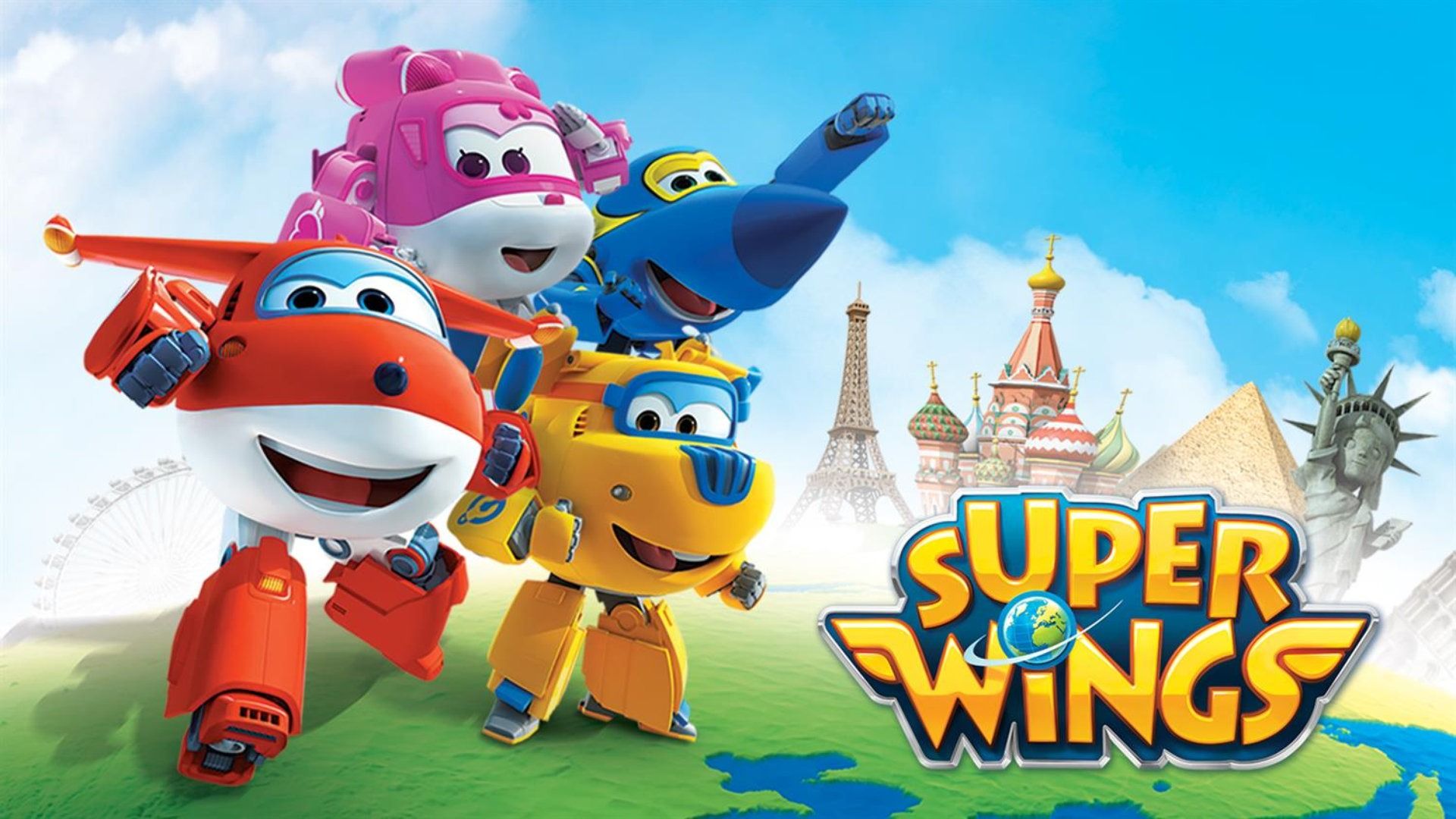 Super Wings Backdrop Wallpapers