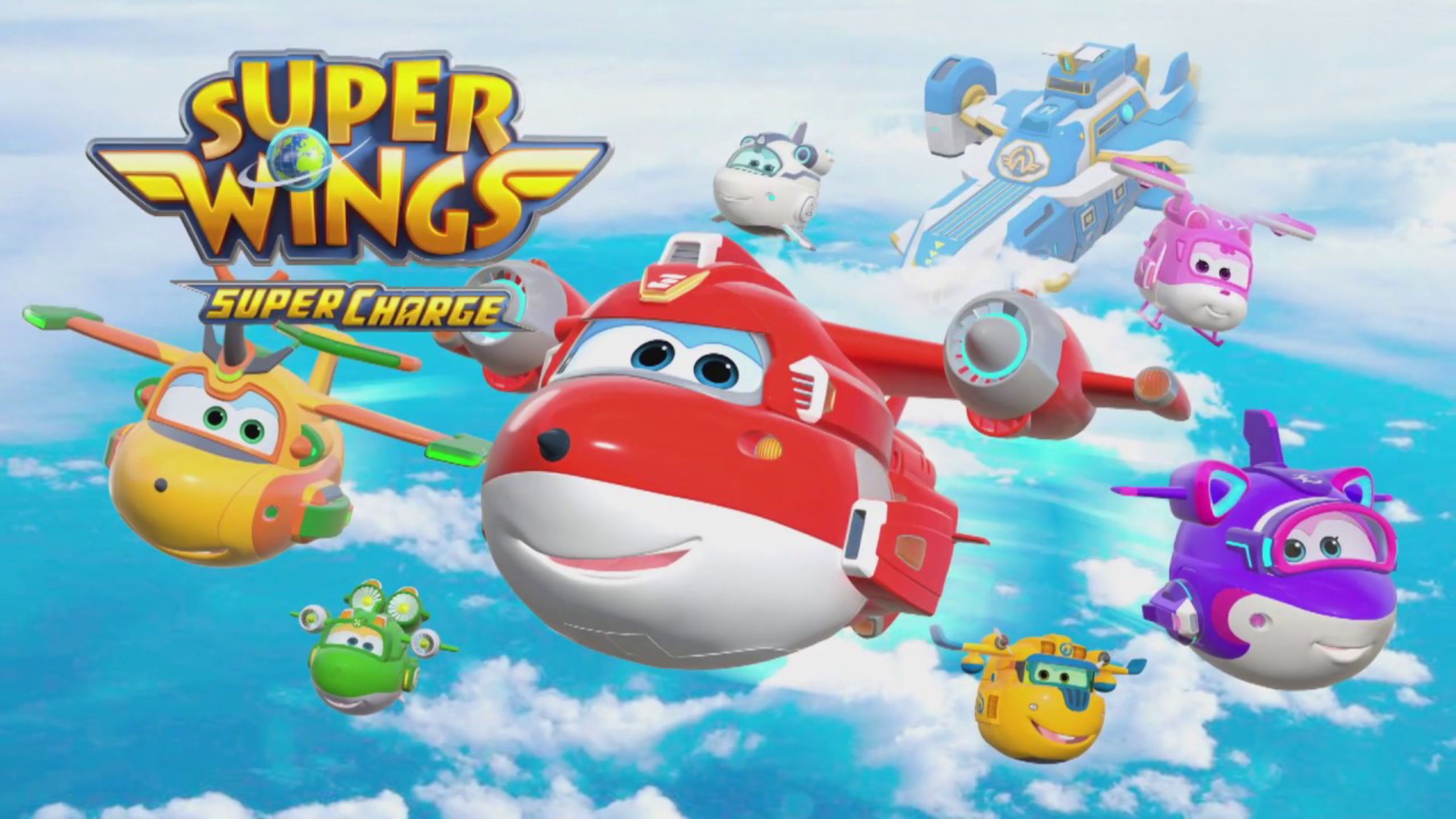 Super Wings Backdrop Wallpapers