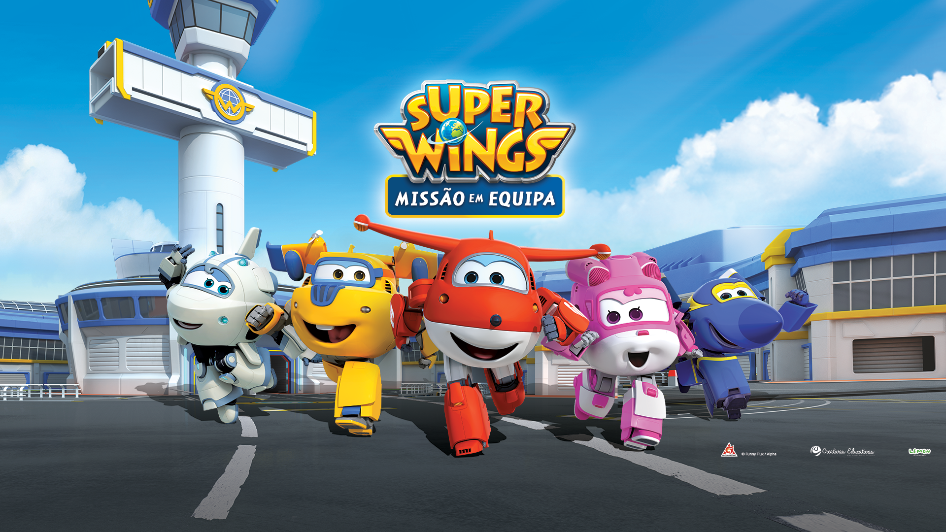 Super Wings Backdrop Wallpapers