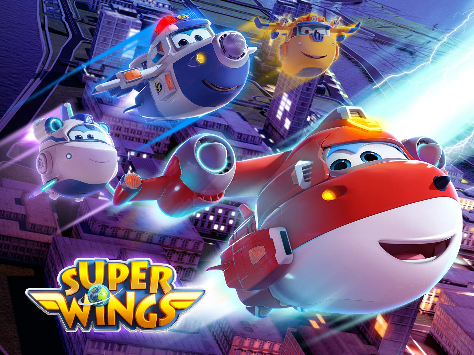 Super Wings Backdrop Wallpapers