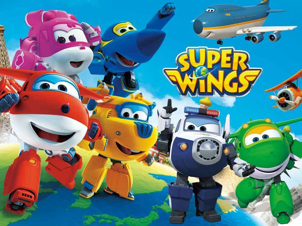 Super Wings Backdrop Wallpapers