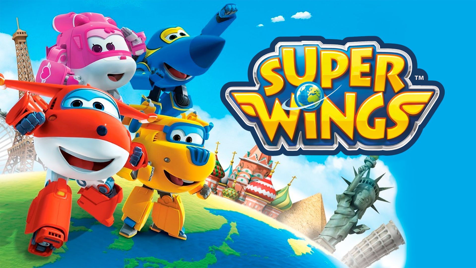 Super Wings Backdrop Wallpapers