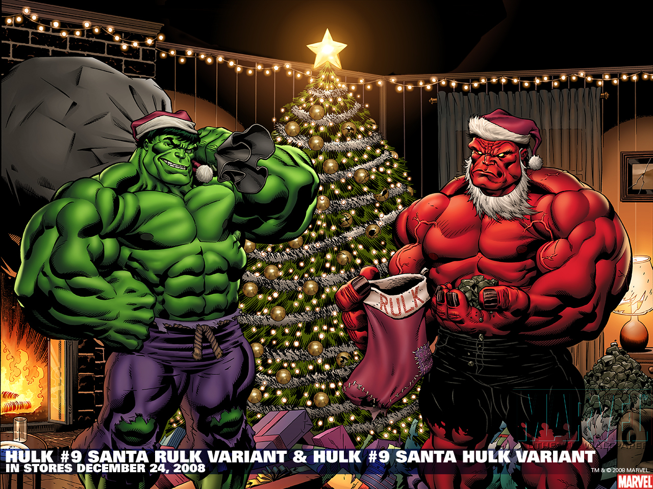 Superhero Christmas Wallpapers