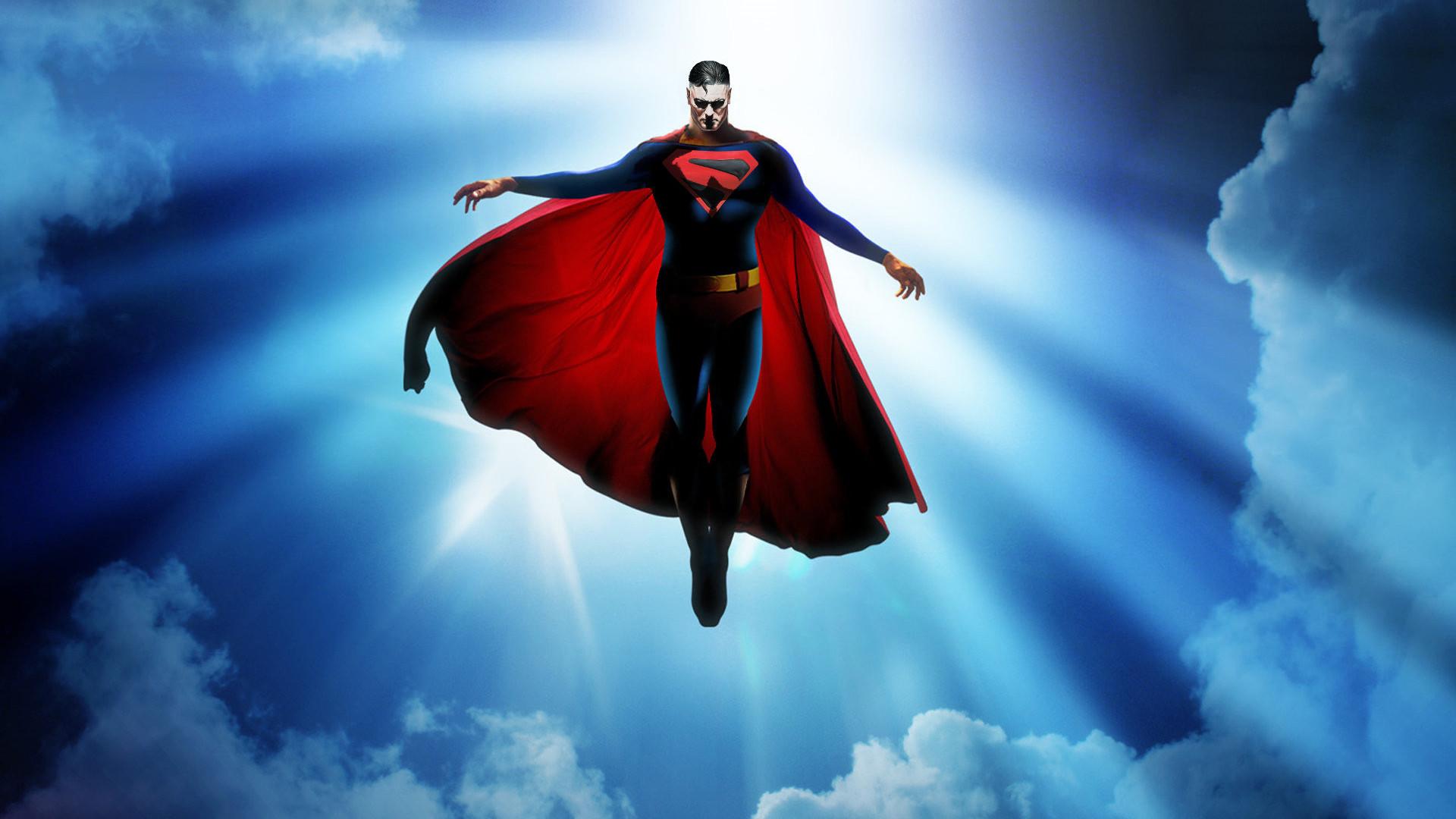 Superman Flying Wallpapers