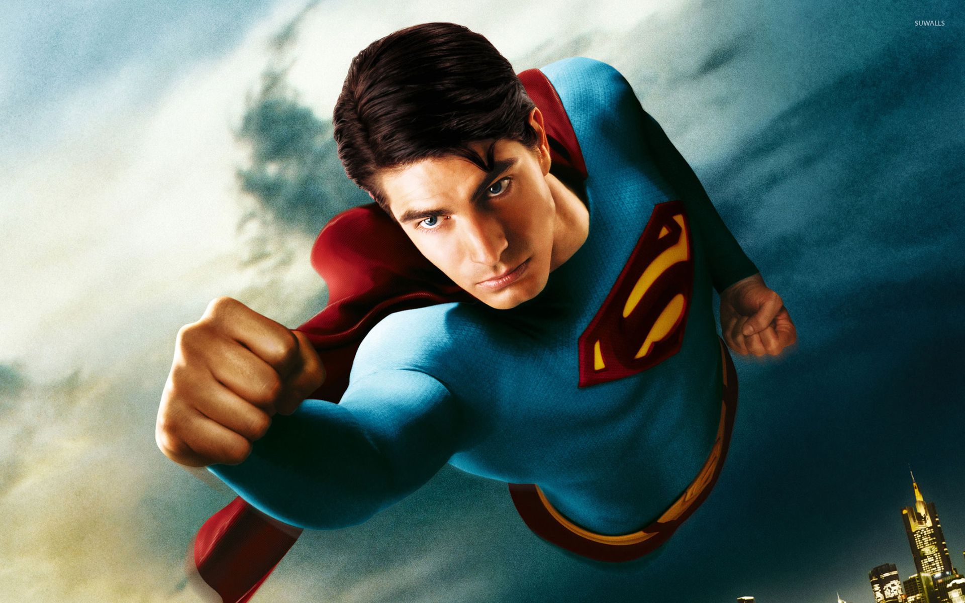 Superman Flying Wallpapers