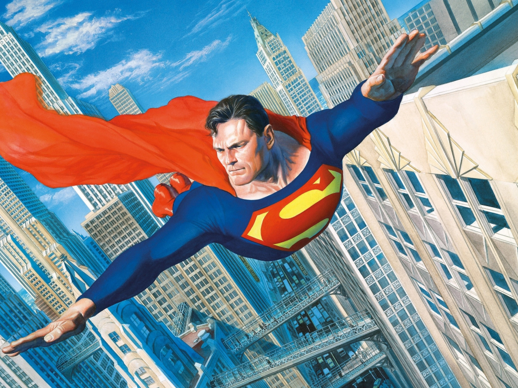 Superman Flying Wallpapers