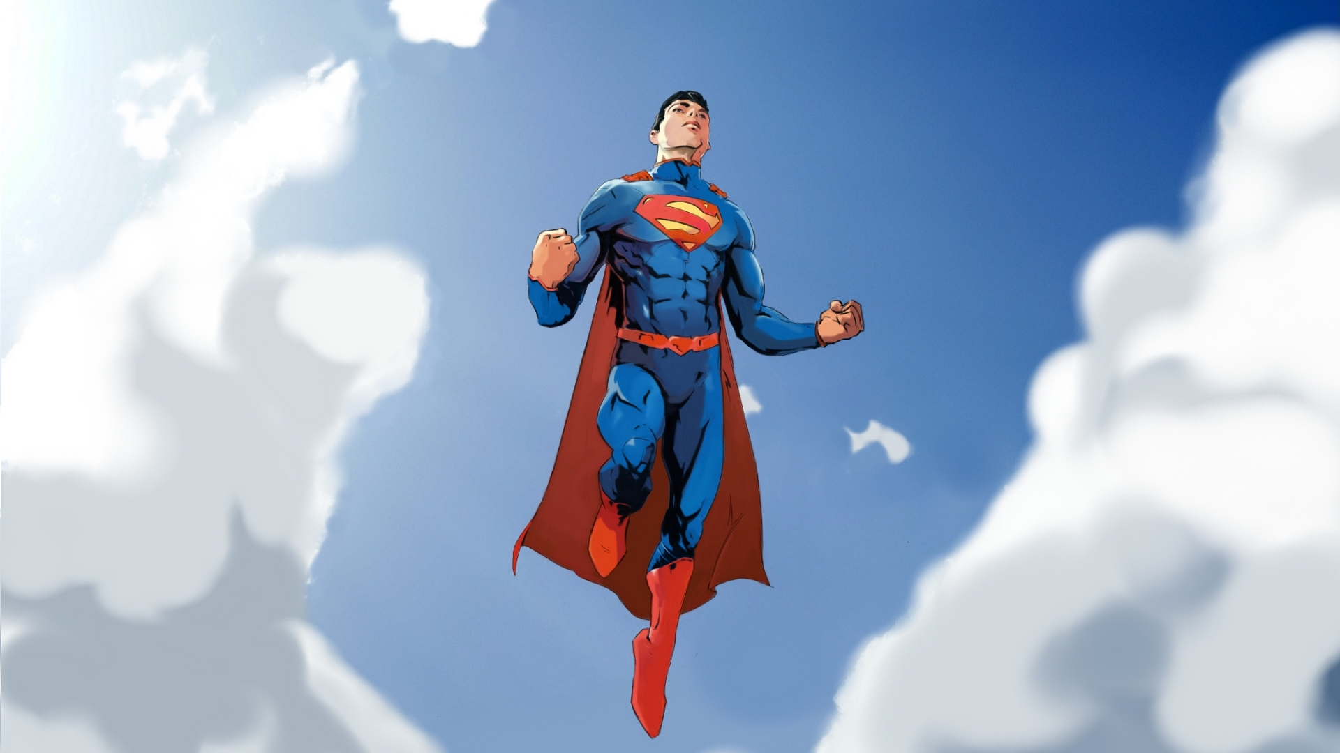 Superman Flying Wallpapers