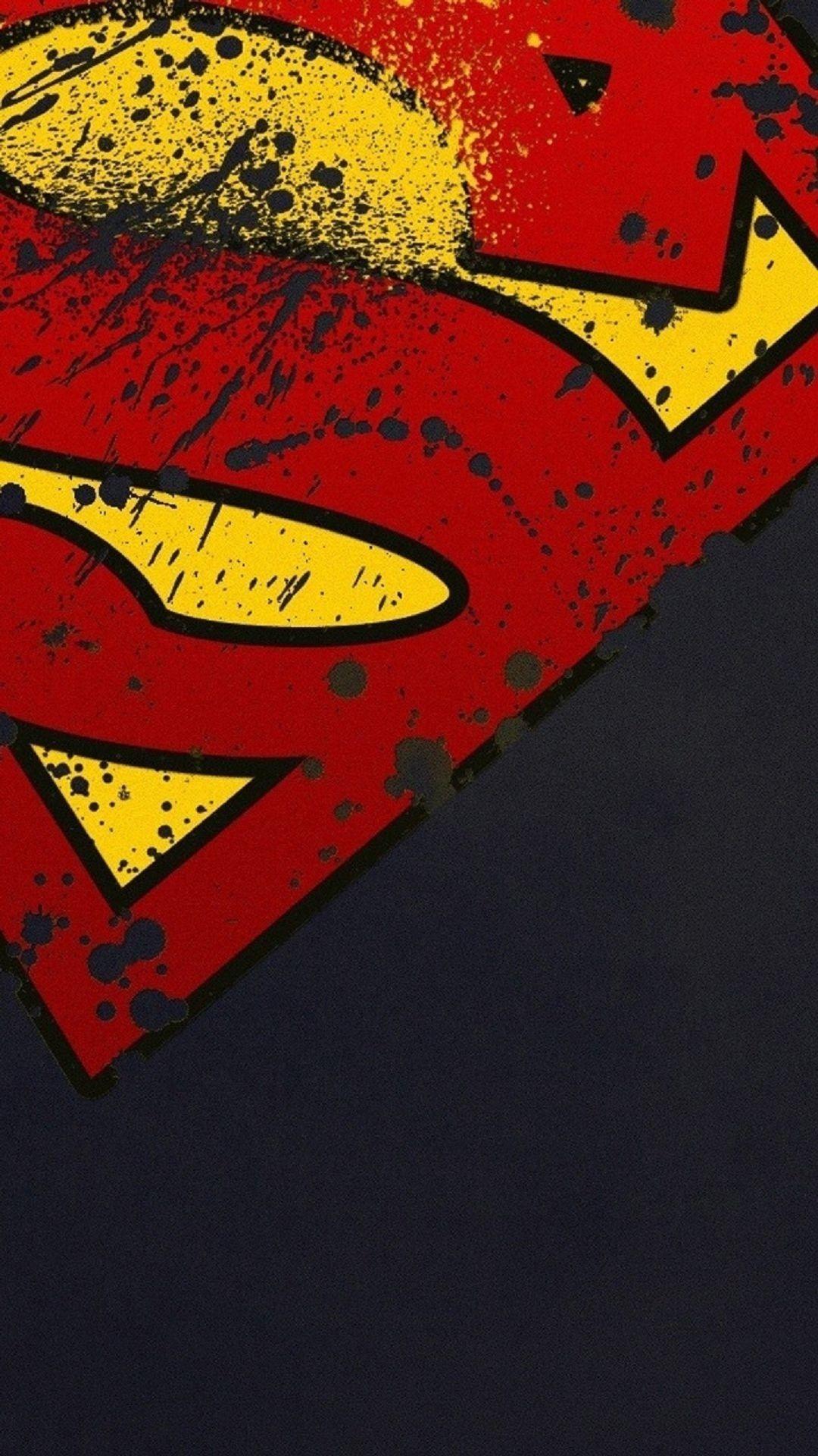 Superman Logo For Iphone Wallpapers