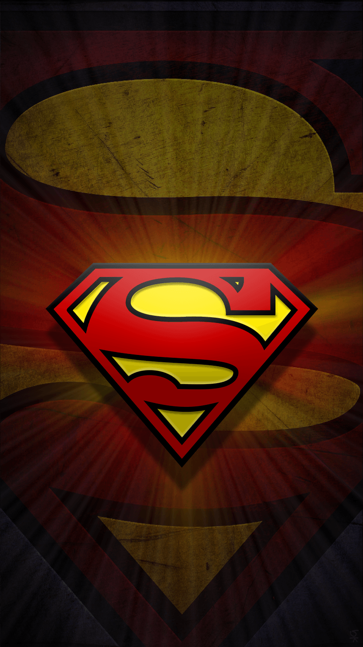 Superman Logo For Iphone Wallpapers