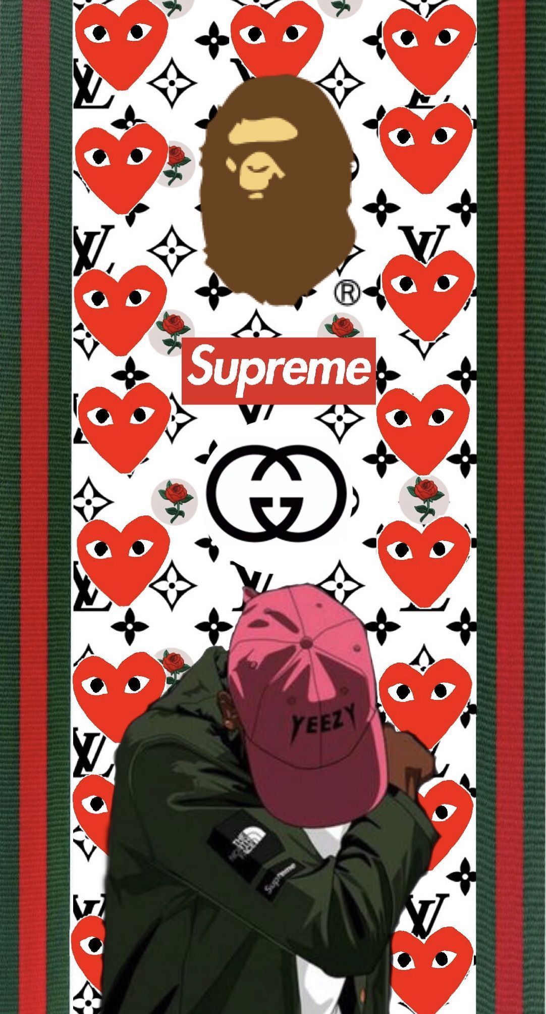 Supreme And Bape Wallpapers