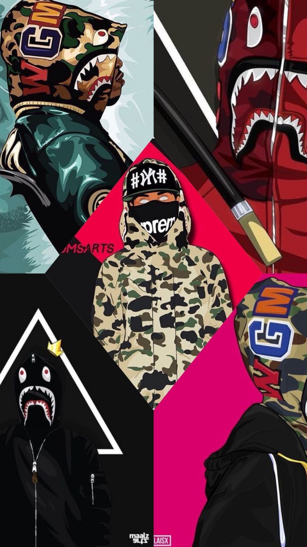 Supreme And Bape Wallpapers