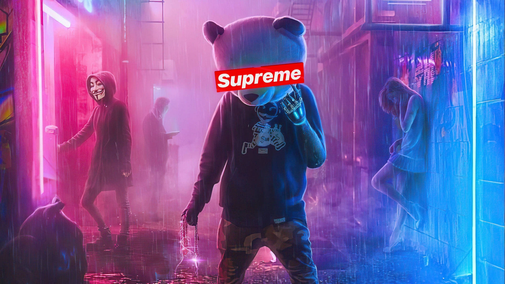 Supreme Panda Wallpapers