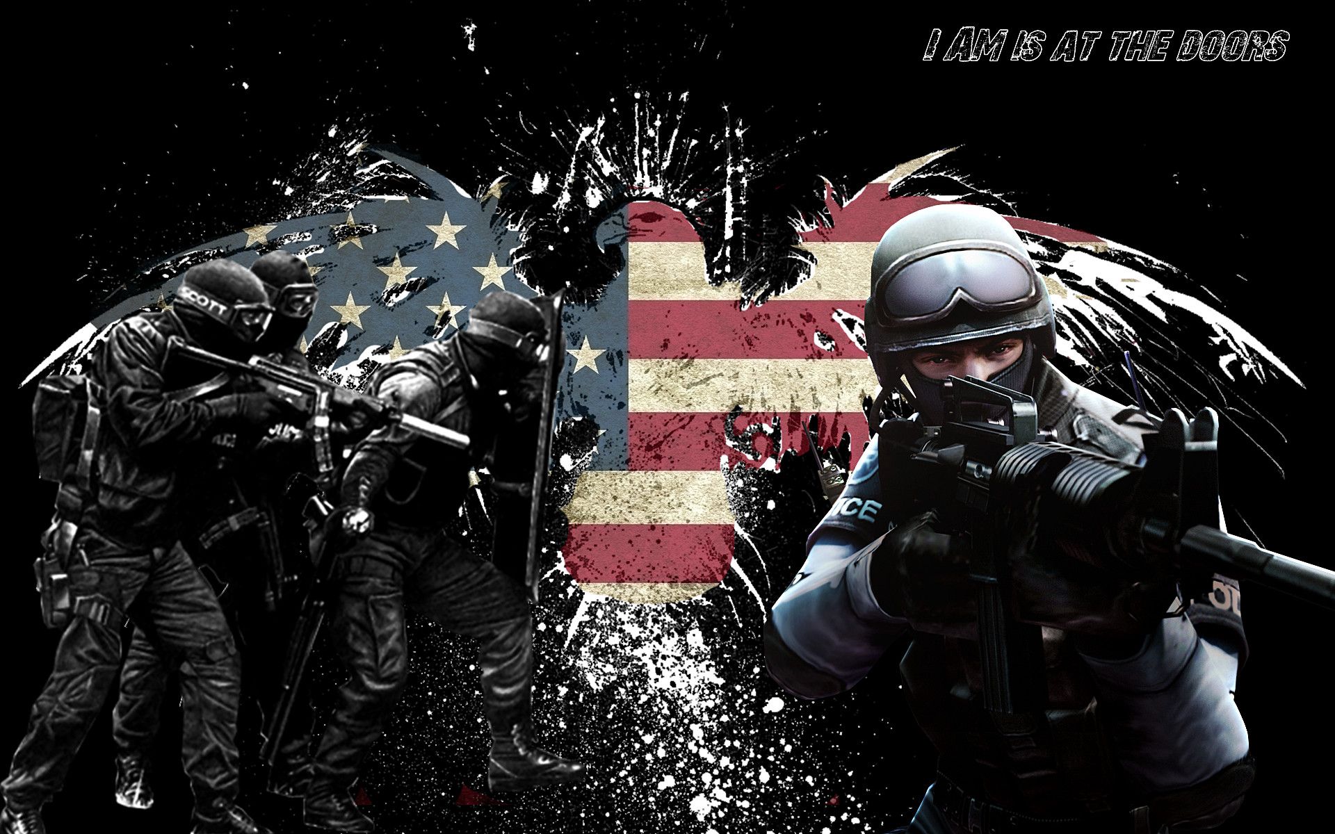 Swat Team In Action Wallpapers