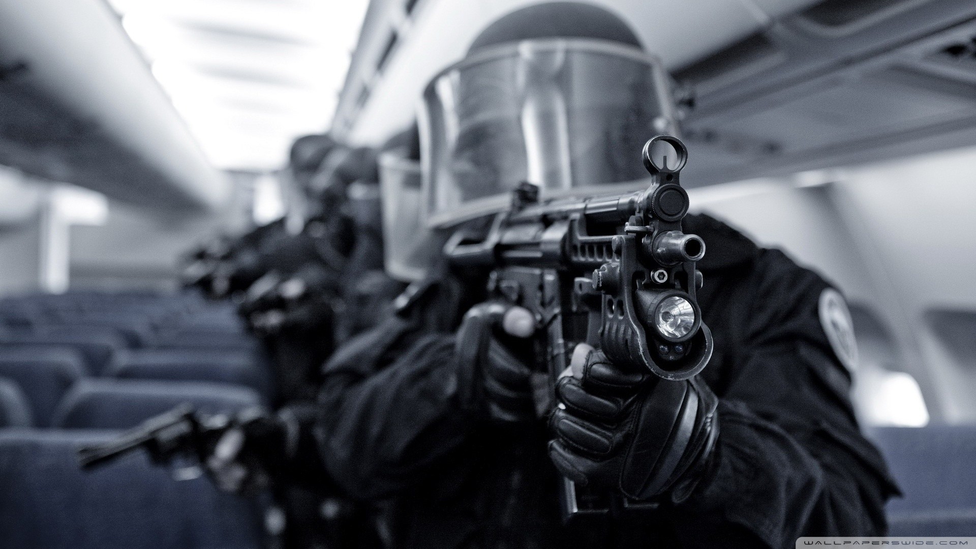 Swat Team In Action Wallpapers