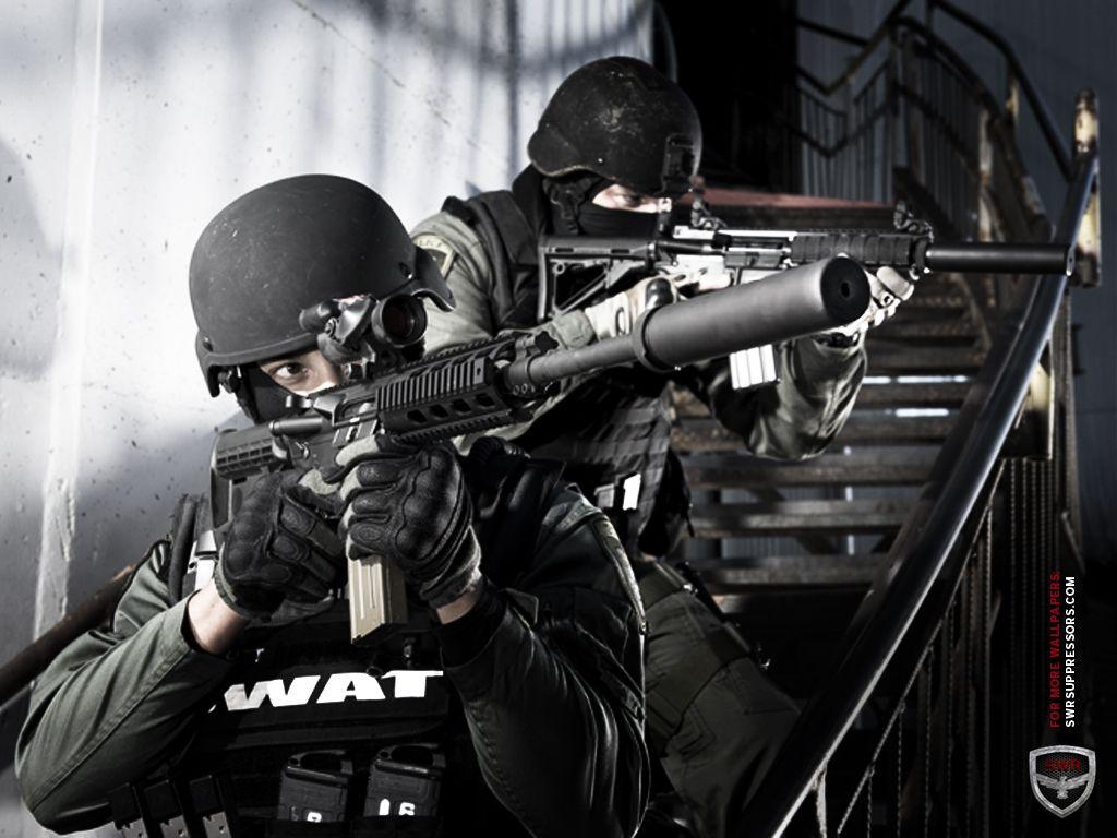 Swat Team In Action Wallpapers