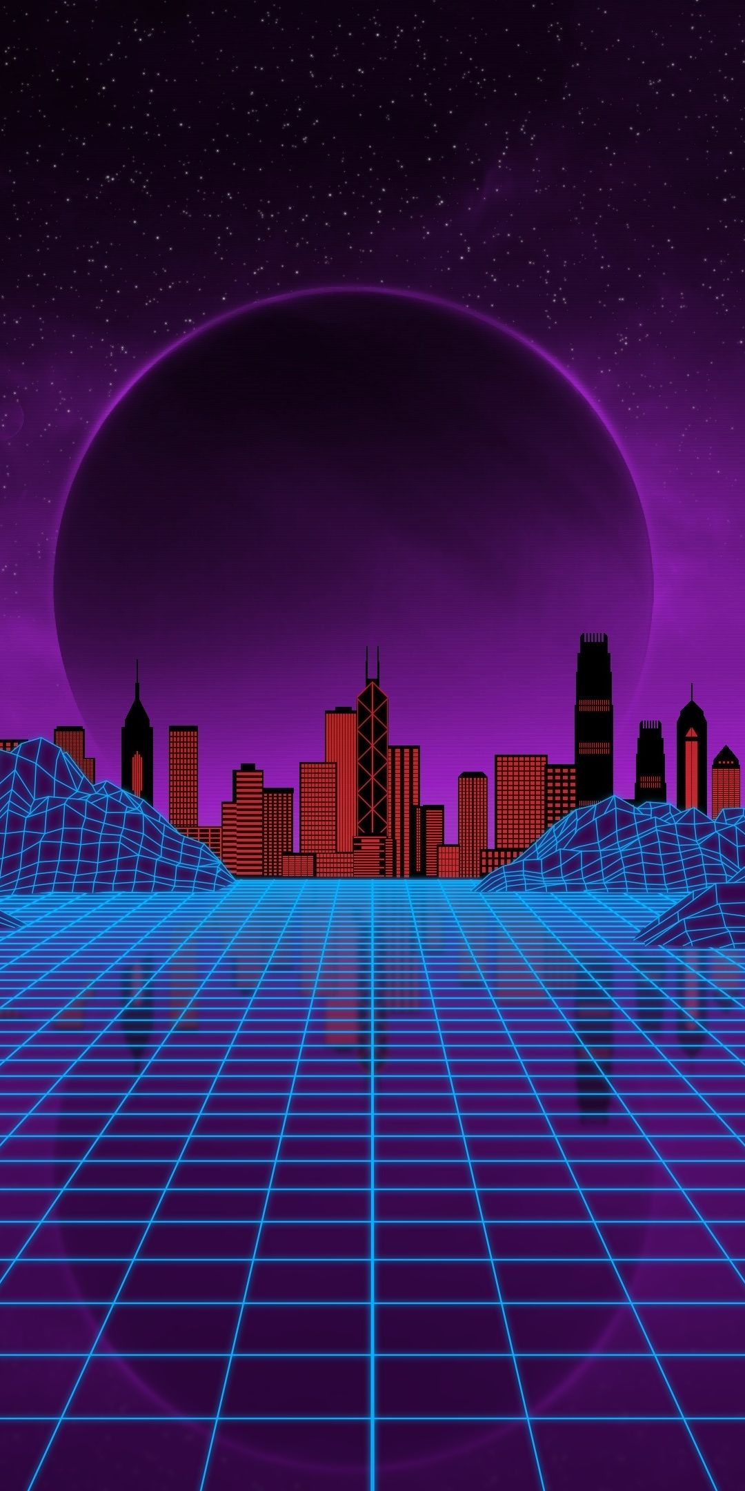 Synthwave City Wallpapers