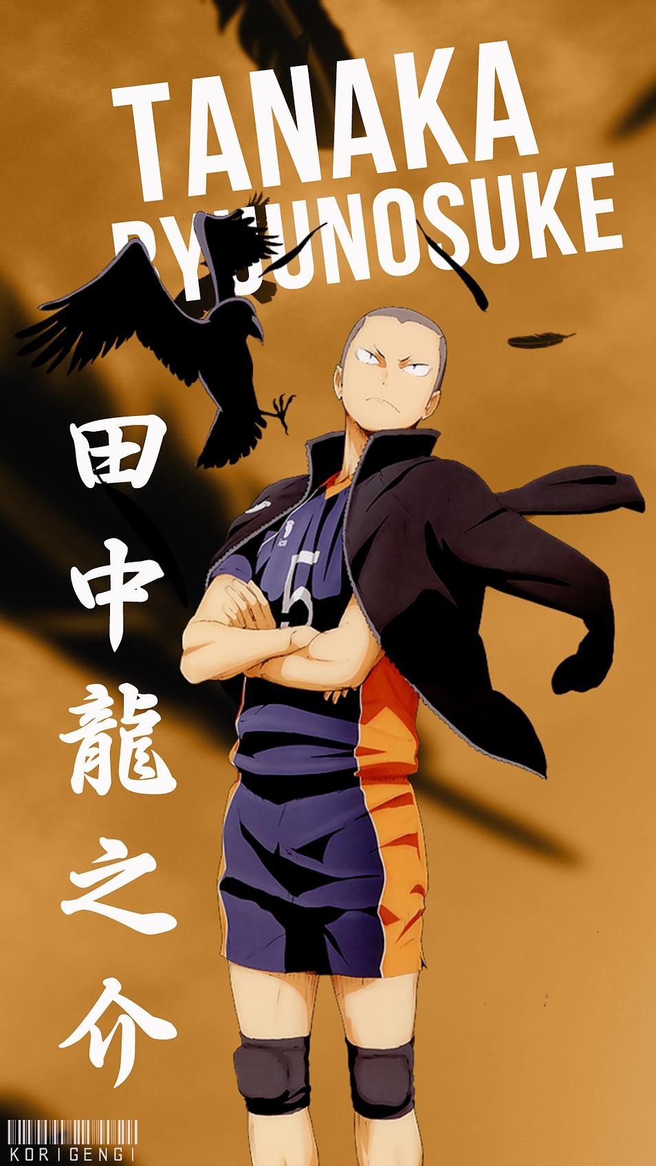 Tanaka Anime Haikyuu Wallpapers