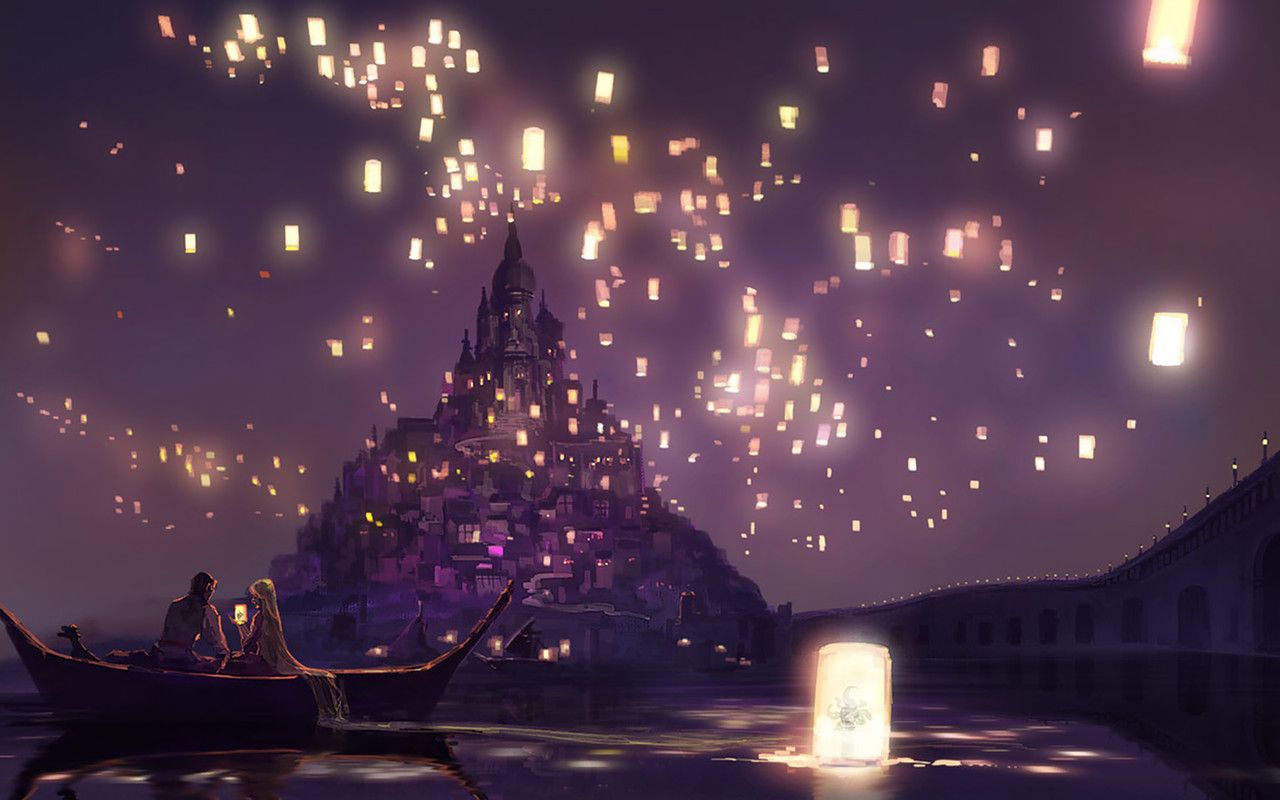 Tangled Lanterns Wallpapers