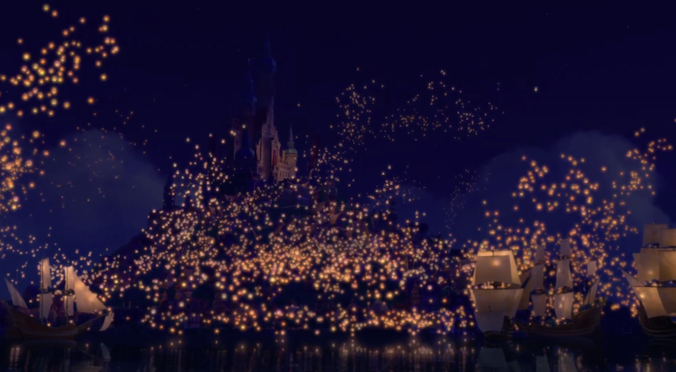 Tangled Lanterns Wallpapers