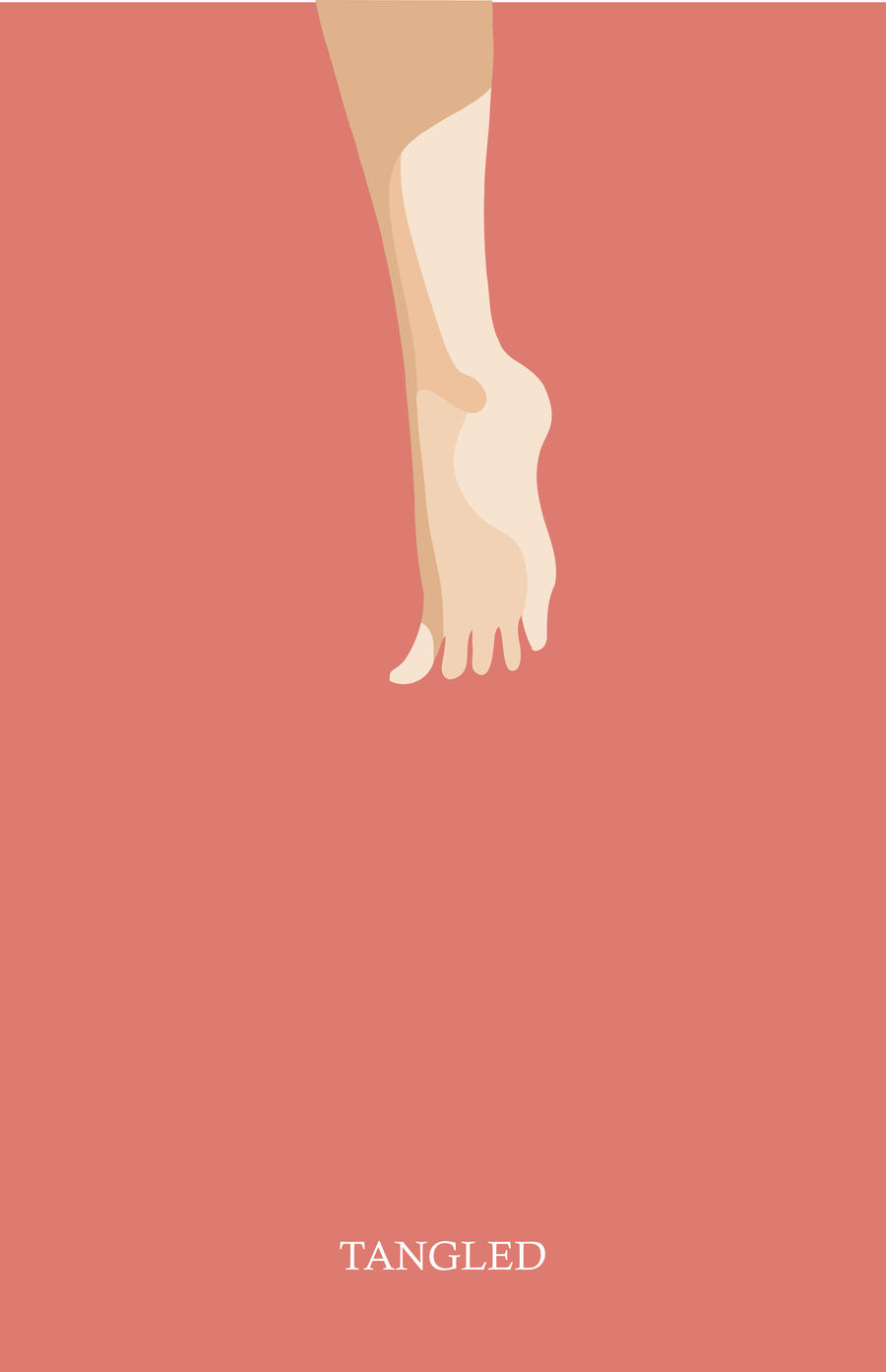 Tangled Minimalist Poster Wallpapers