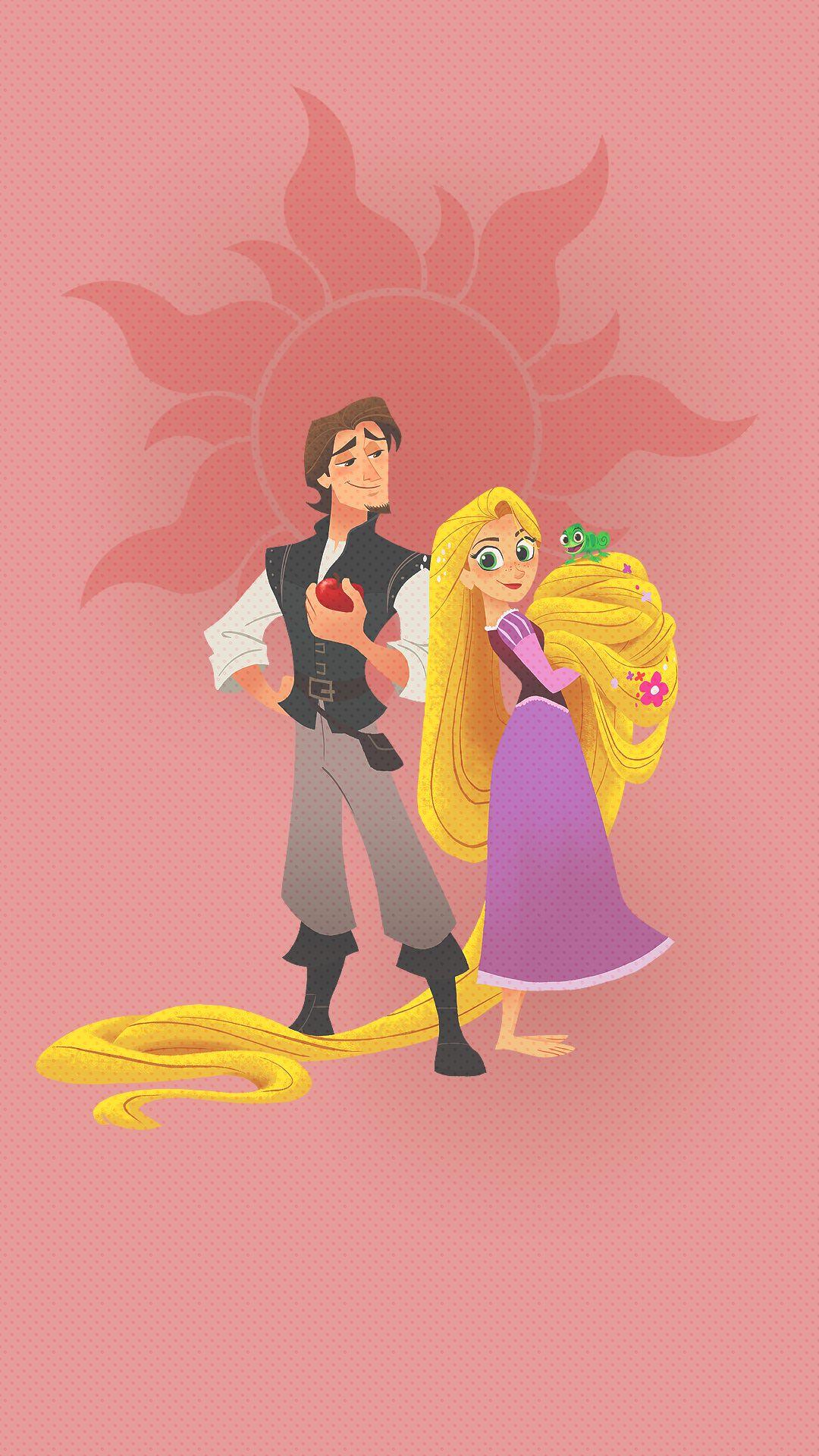 Tangled Minimalist Poster Wallpapers