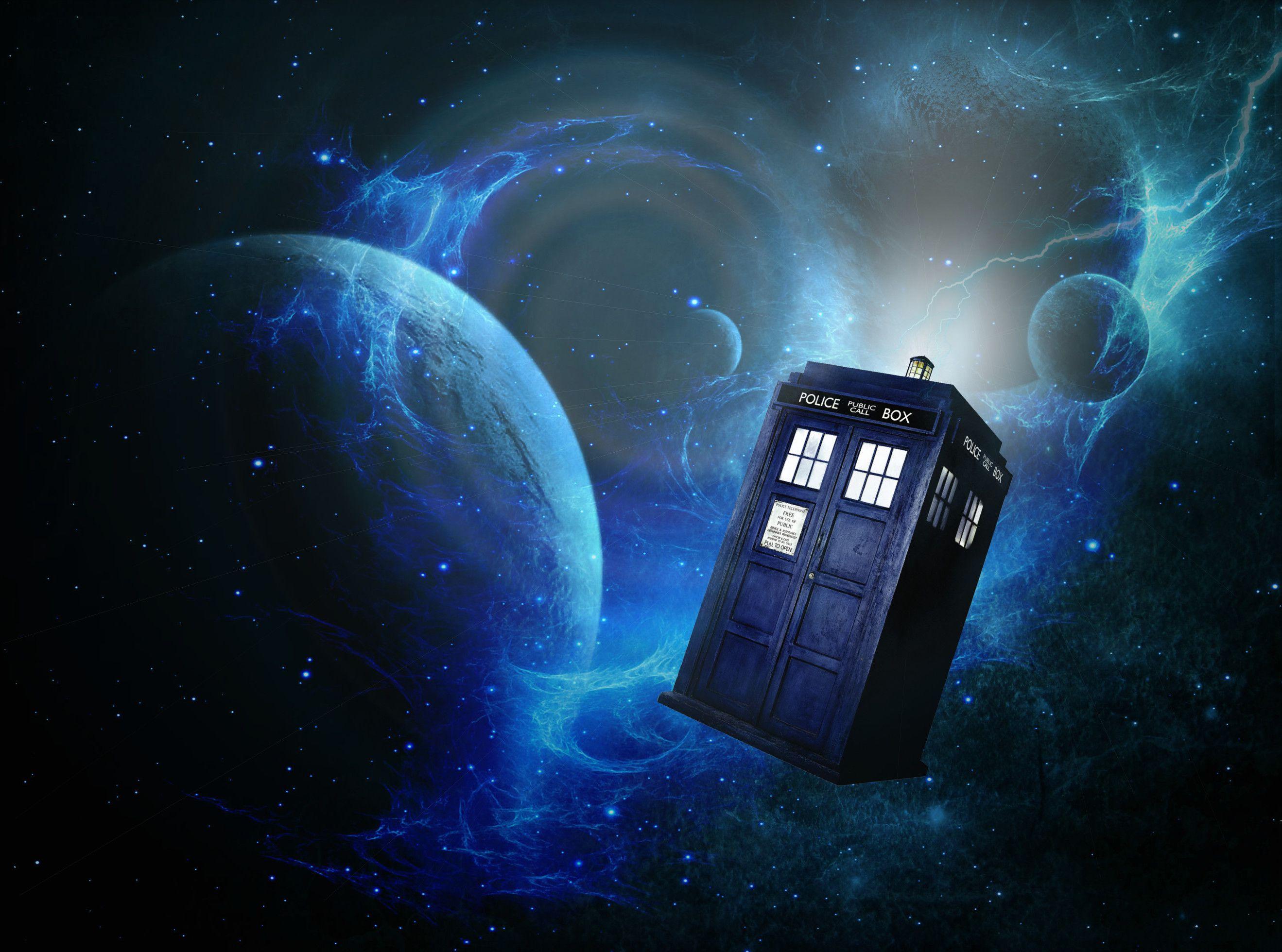 Tardis Van Gogh Wallpapers