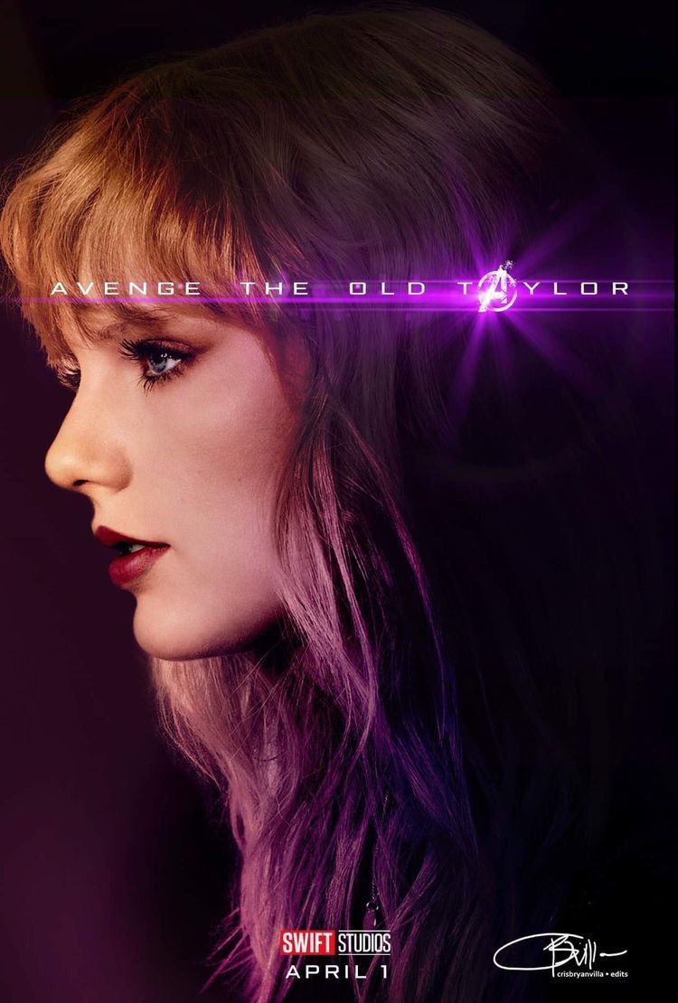 Taylor Swift Endgame Poster Wallpapers