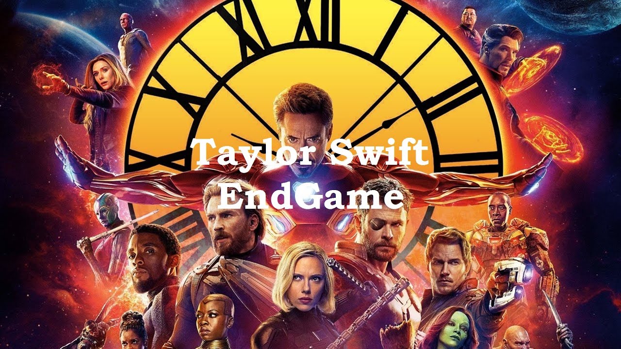 Taylor Swift Endgame Poster Wallpapers