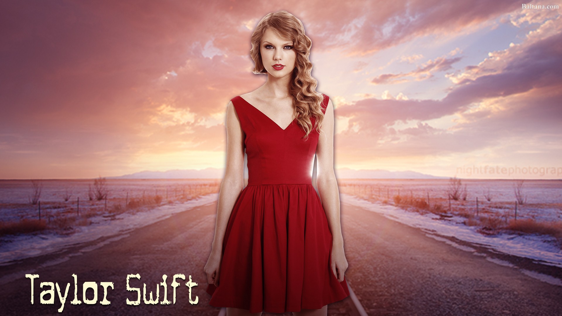 Taylor Swift Red Photoshoot Wallpapers