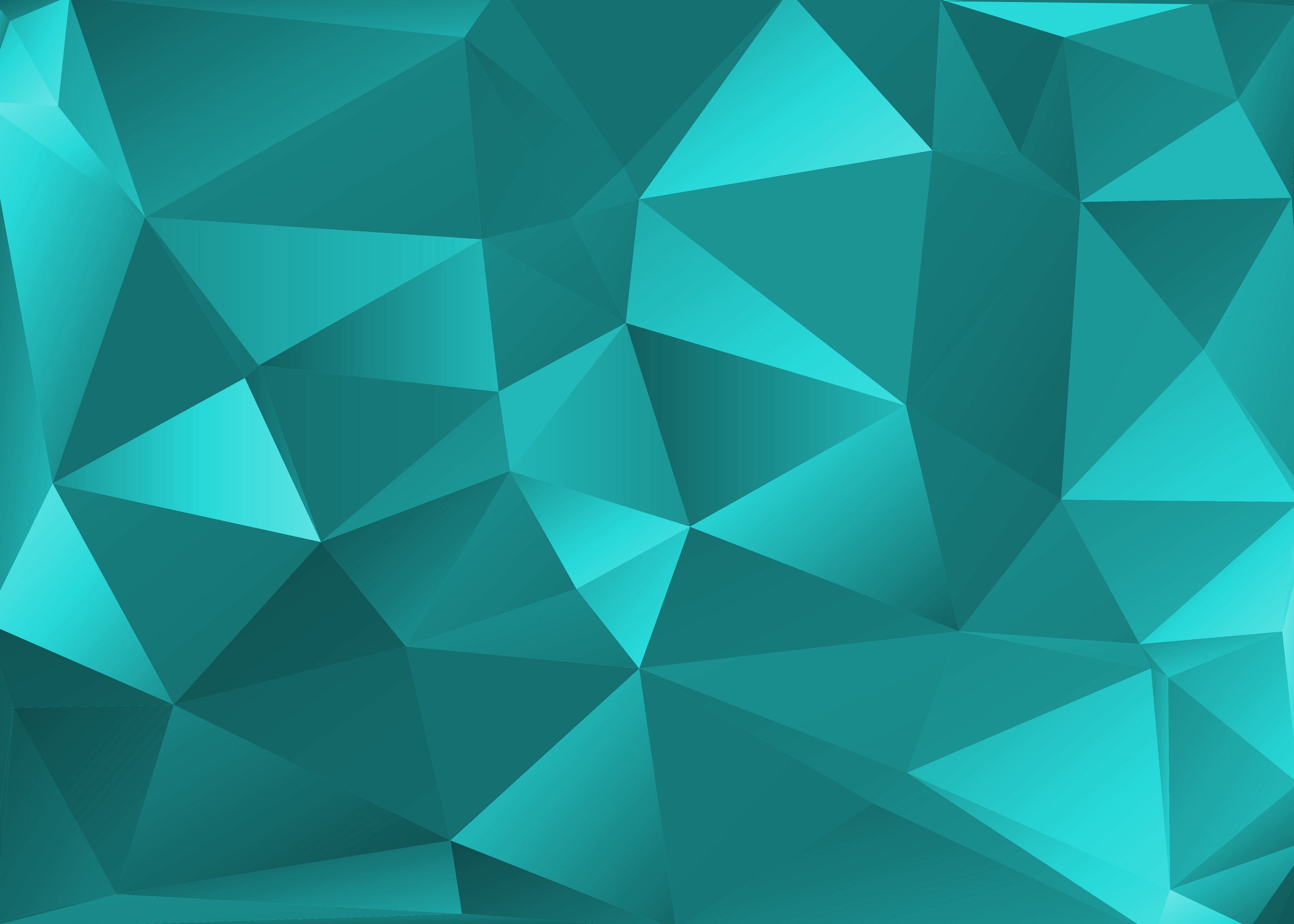 Teal Geometric Wallpapers