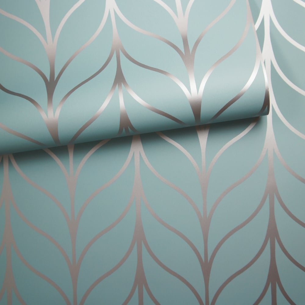 Teal Geometric Wallpapers