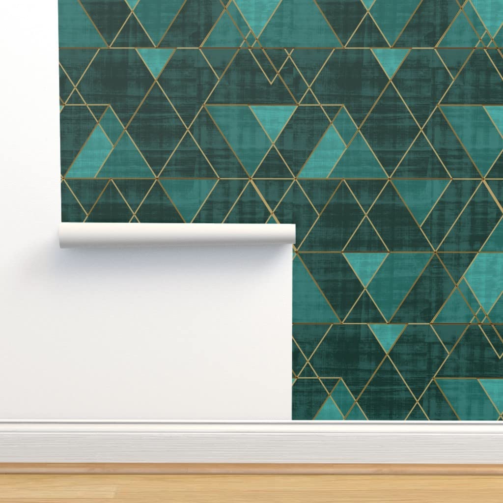 Teal Geometric Wallpapers