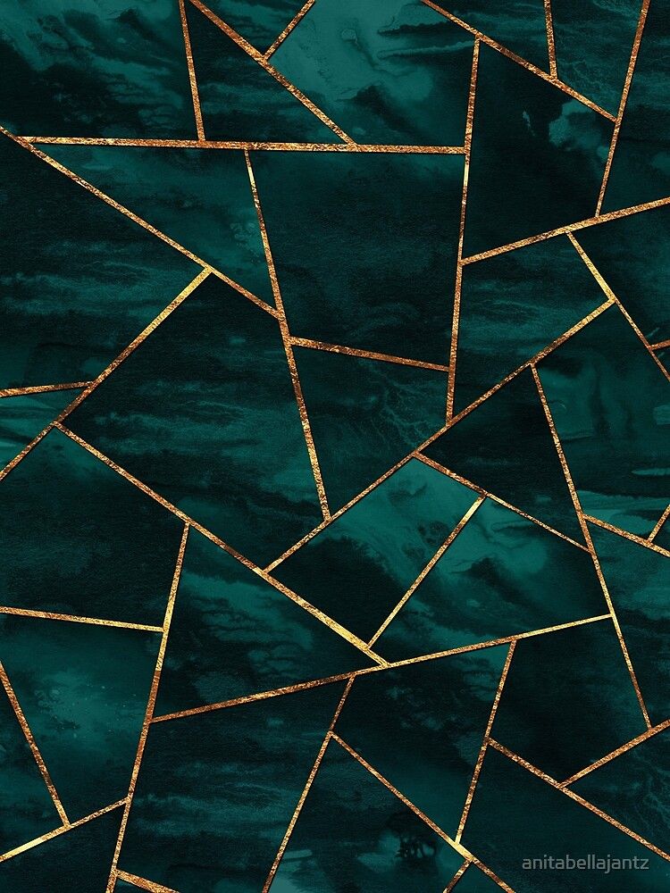 Teal Geometric Wallpapers