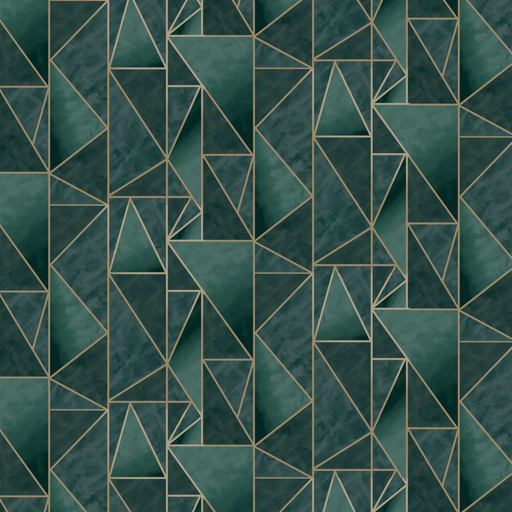 Teal Geometric Wallpapers