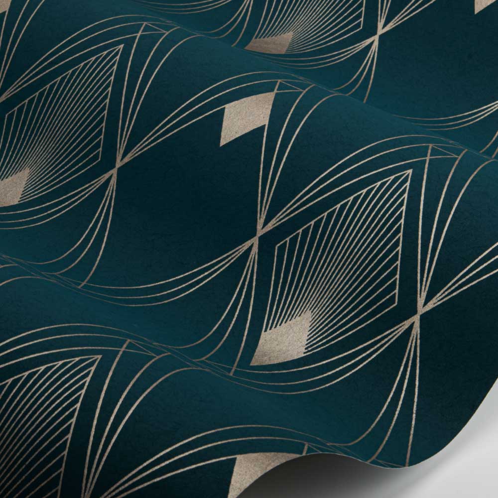 Teal Geometric Wallpapers