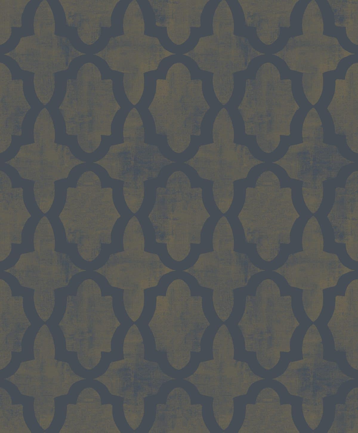 Teal Moroccan Wallpapers