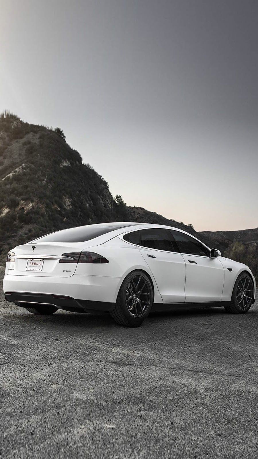 Tesla Model 3 White Wallpapers